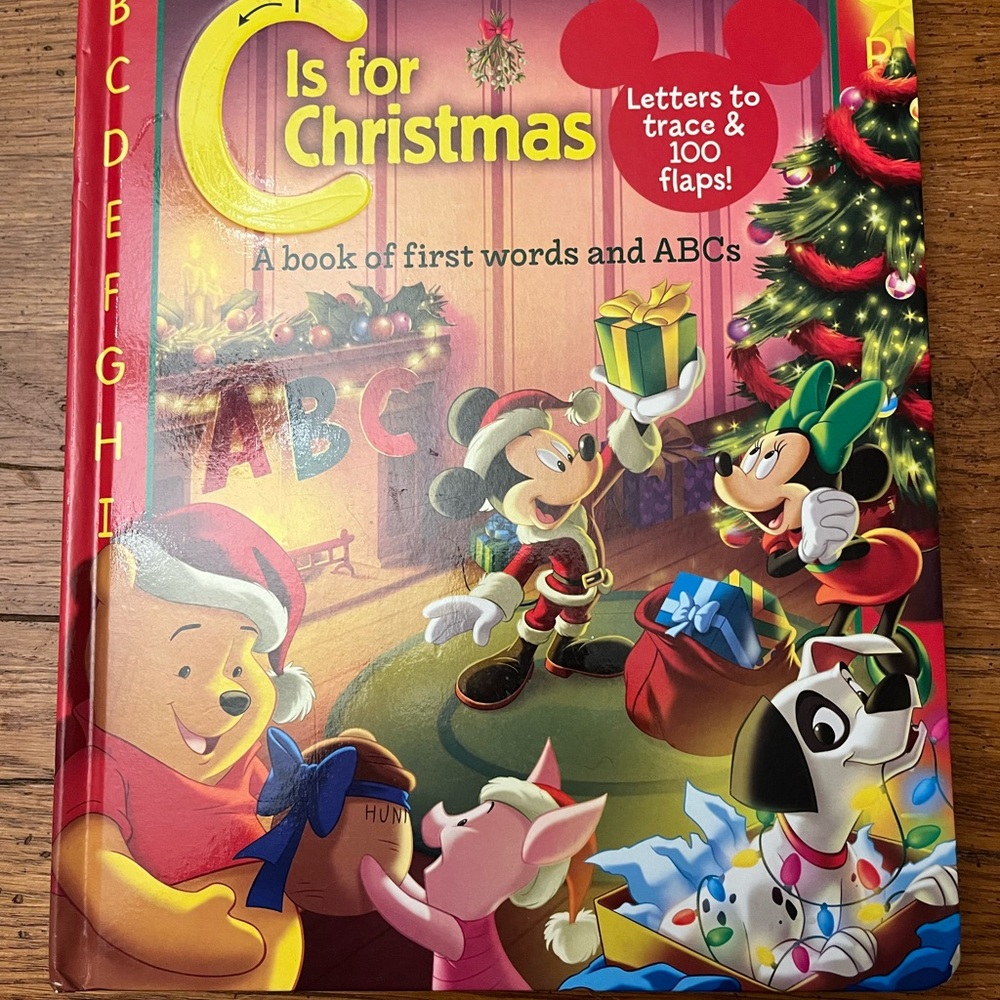 C is for Christmas Book.